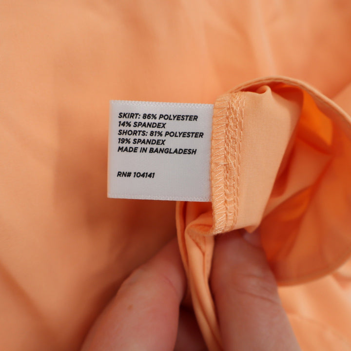 Walter Hagen P11 18" Lightweight Core Skort Peach Fuzz XS Golf Skirt