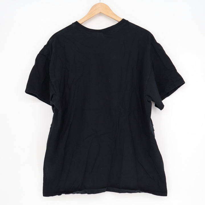Gildan Activewear T Shirt Mens XL Black Cotton Crew neck Short Sleeve Pullover