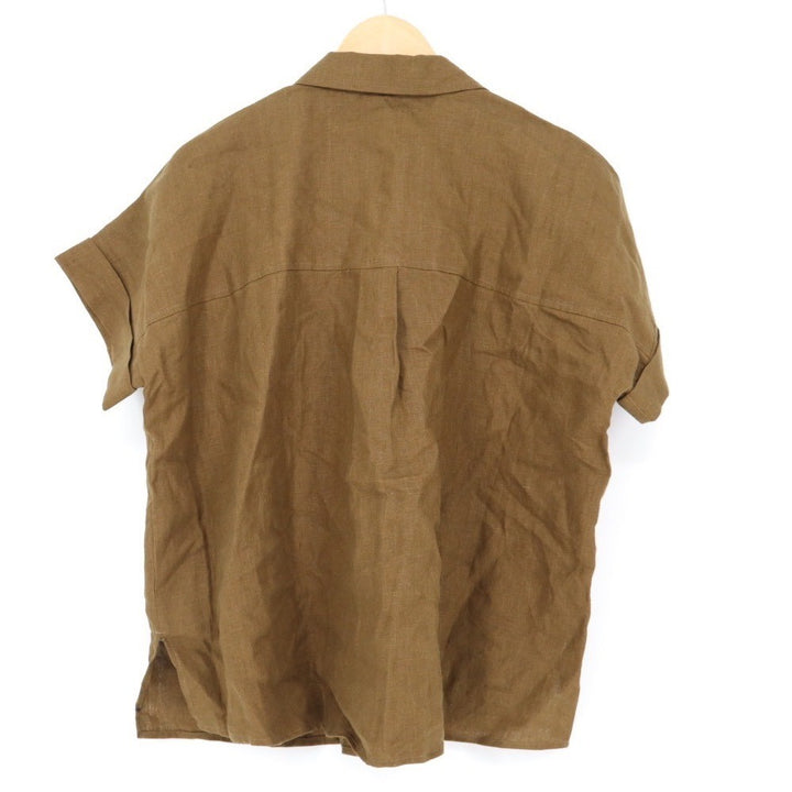 American Giant Women's Linen Top Size M Made In USA