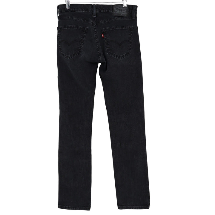 Levis 511 Slim Fit Jeans Mens 31x32 Washed Black Denim Pants