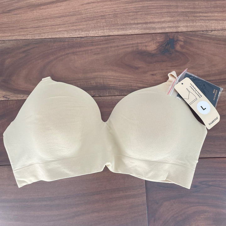 Truekind Supportive Comfort Wireless Shaping Bra L Chai