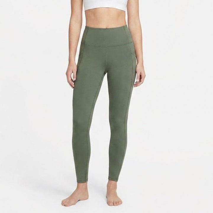 DSG Momentum 7/8 Legging Womens XXL Muted Olive High Rise Pockets