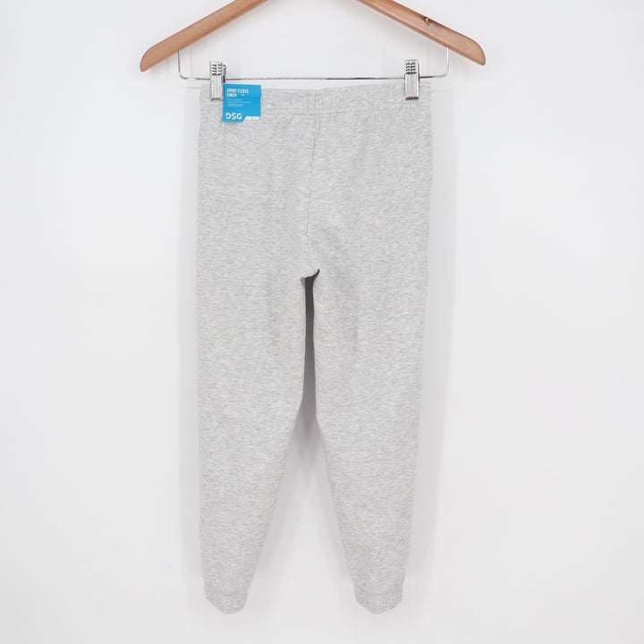 DSG Boys Sport Fleece Jogger Pants Light Heather Grey XS 6-7
