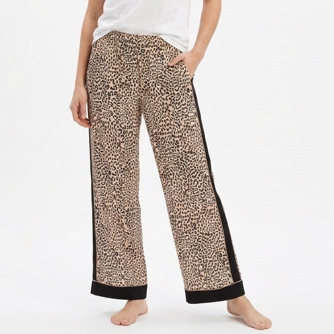 I.N.C. International Concepts Pajama Pants Womens Large Multicolor Animal Print