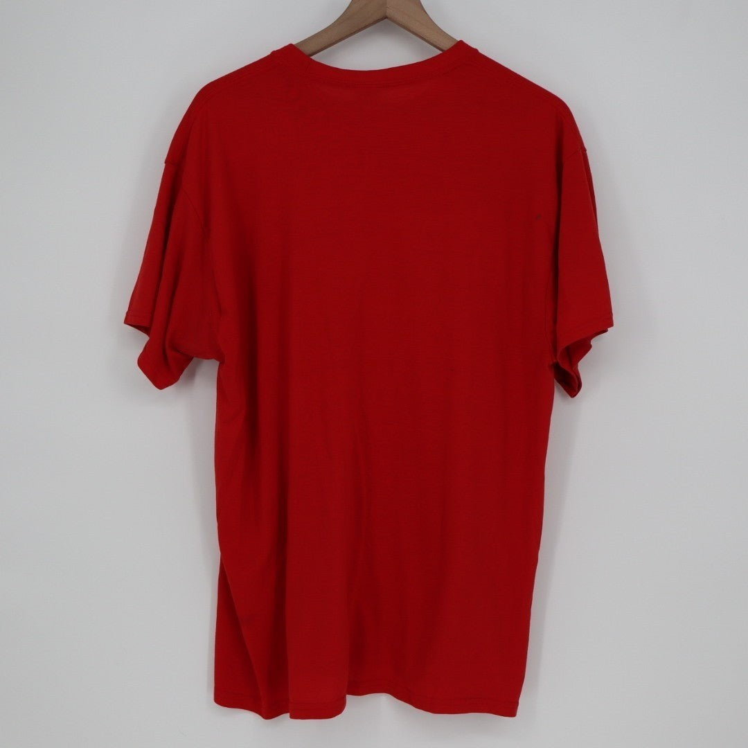 Property Of Ursinus Wrestling T-Shirt Mens Red Crew Neck Short Sleeve Outdoor