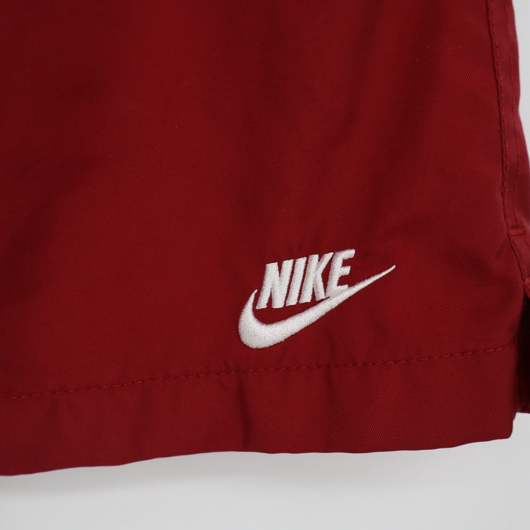 Nike Mens Woven Flow Shorts University Red Mesh Lined 5 Inch Inseam Size M