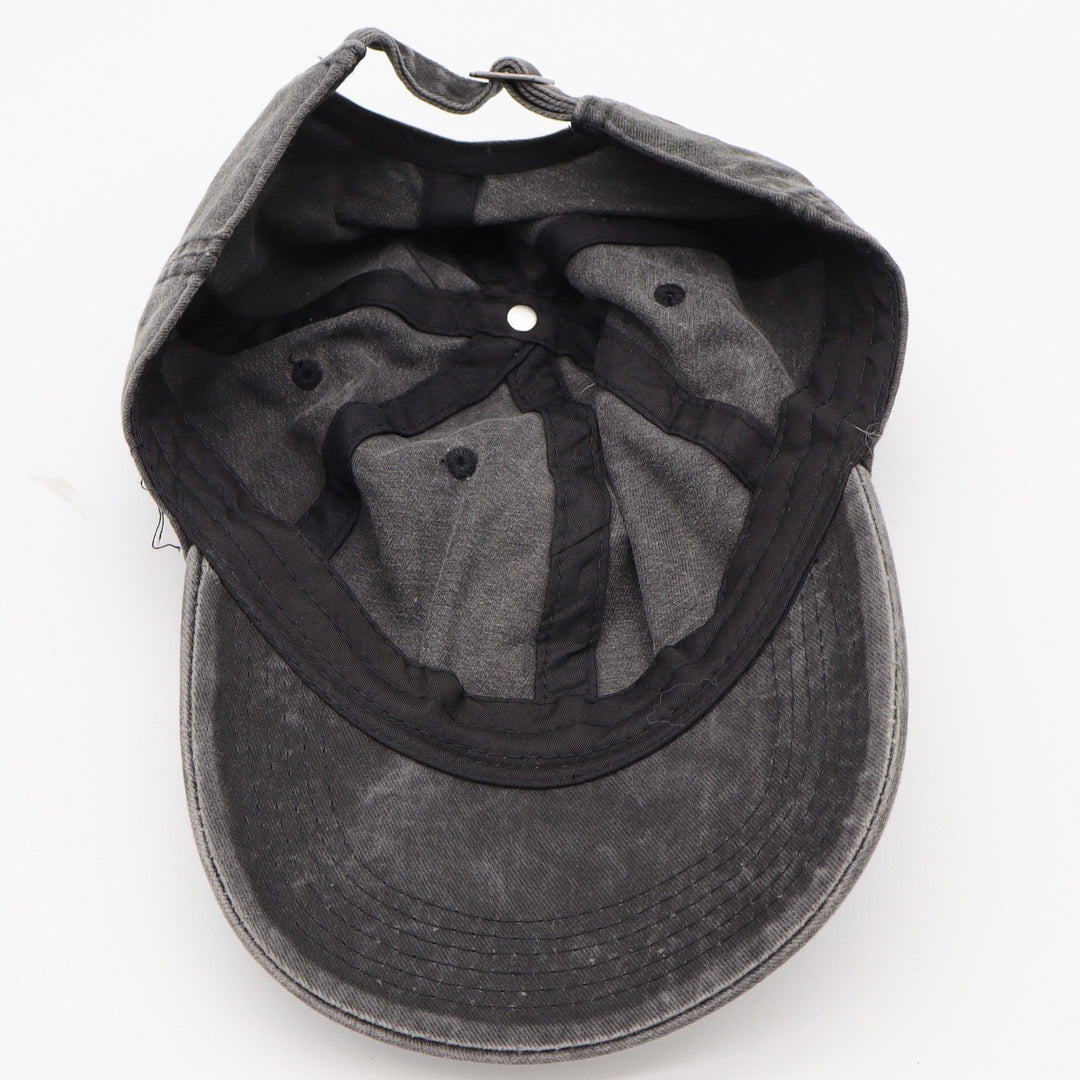 Unbranded Baseball Cap Women OS Dad Hat Black Dog Mom Paw Print Excellent