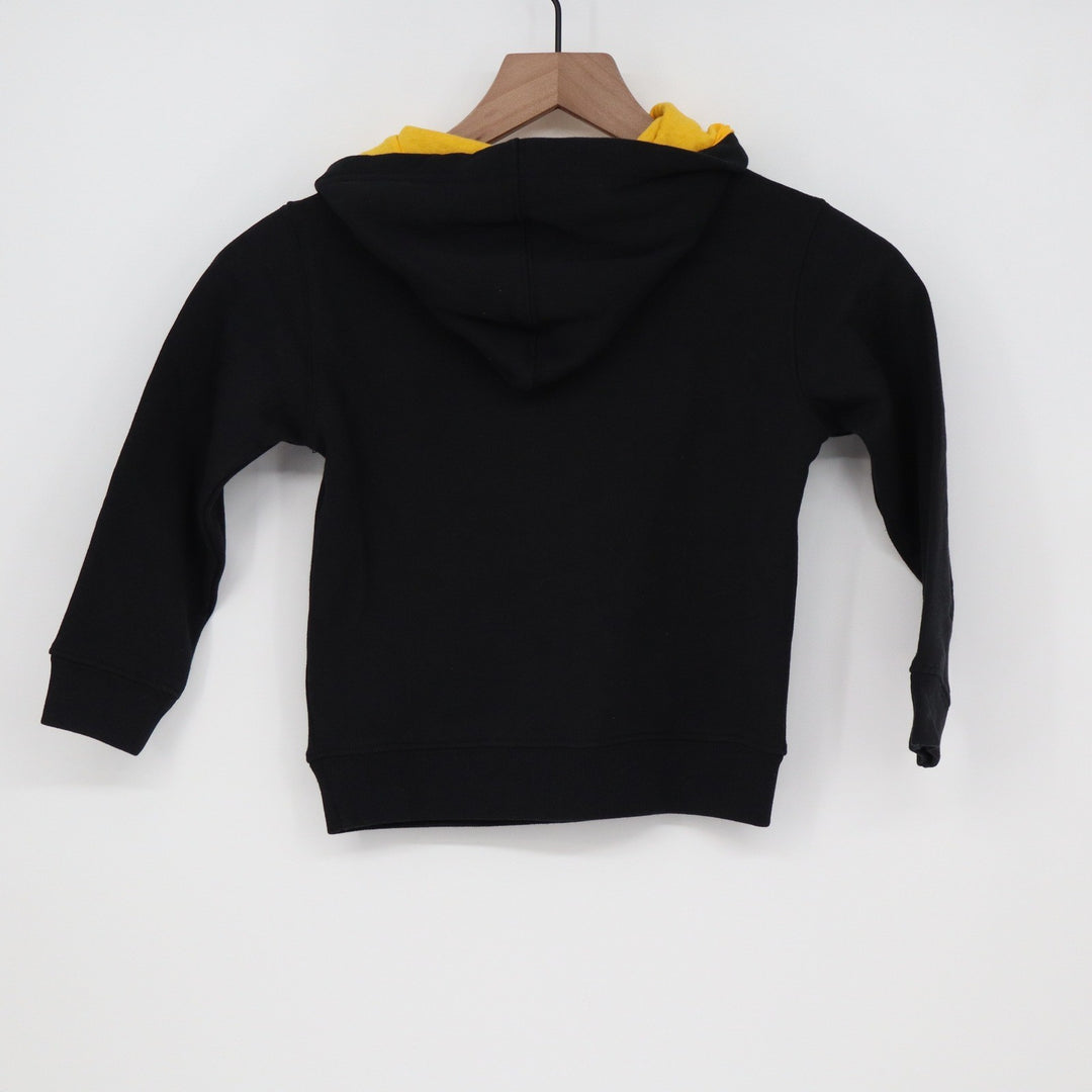 NFL Team Apparel Pittsburgh Steelers Kids Hoodie Black Yellow Size 4