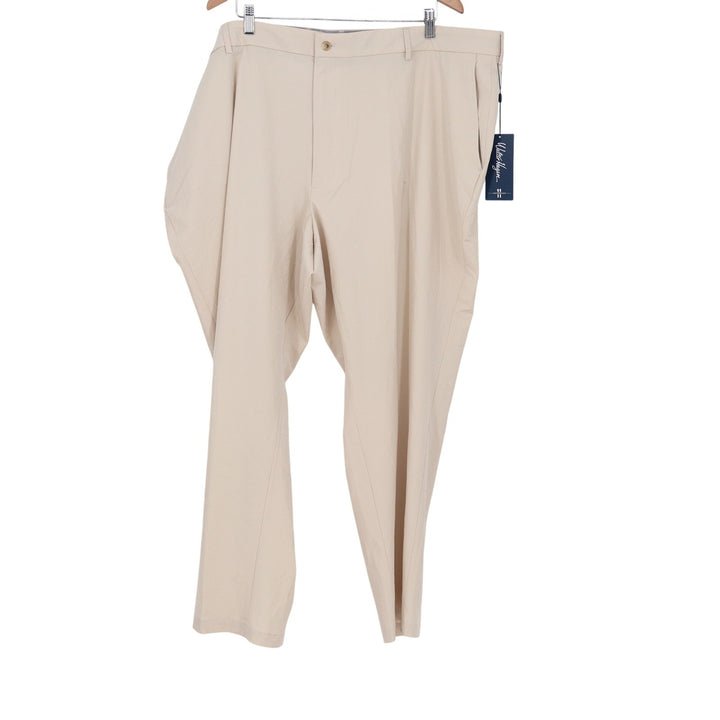 Walter Hagen Performance 11 Golf Pants Mens 50x30 Light Khaki Big & Tall