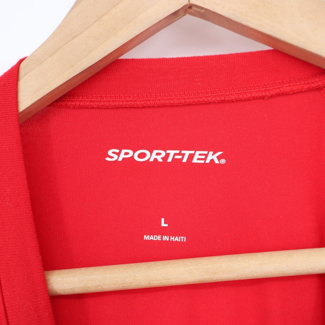 Sport-Tek Mens Red Lyons & Associates Graphic Performance T-Shirt Large