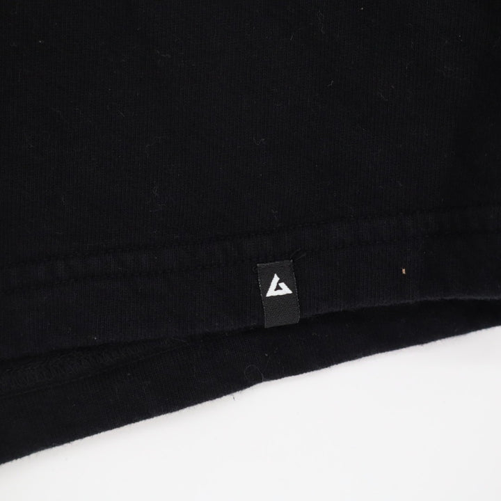 American Giant Sweatshorts Mens Large Black Cotton Logo Slash Pockets Mid Rise