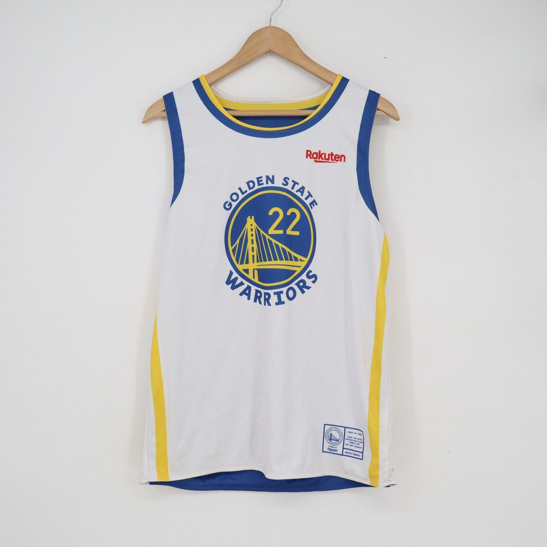 Golden State Warriors Academy Reversible Jersey Andrew Wiggins 22 Mens Small