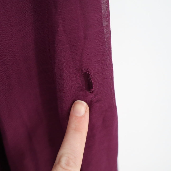 Lulus Revered Elegance Maxi Dress Womens XL Purple Lined Pleated Strapless Party
