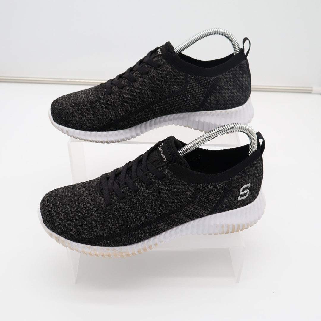 Sport by Skechers Memory Foam F190-2 Sneakers Womens US 8.5 Black Running Shoes