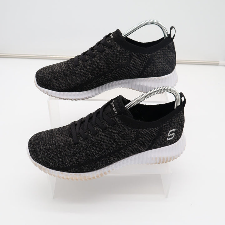 Sport by Skechers Memory Foam F190-2 Sneakers Womens US 8.5 Black Running Shoes
