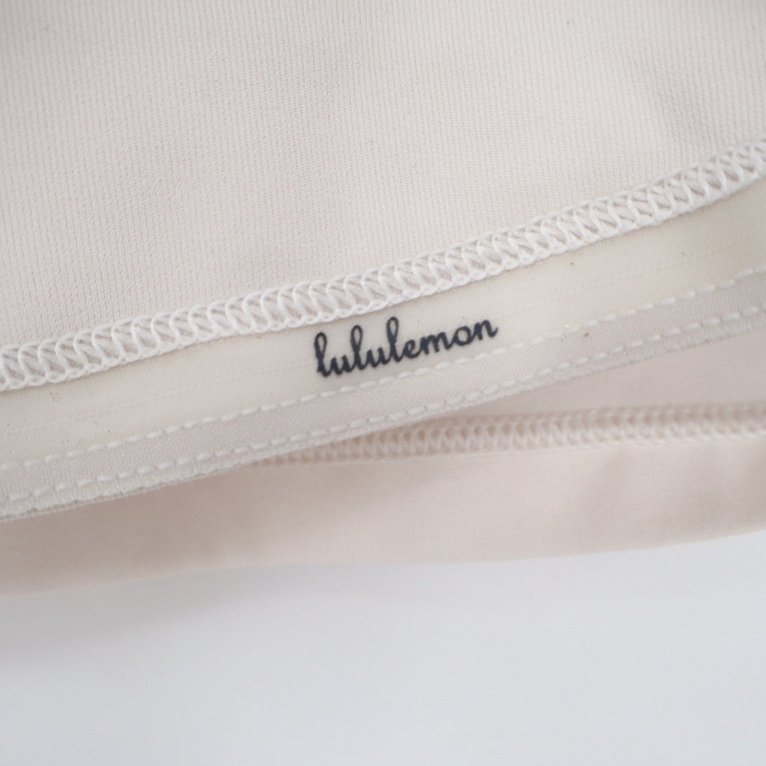 Lululemon Pace Rival Skirt White Pleated Tennis Golf Skort Size 12 Reg