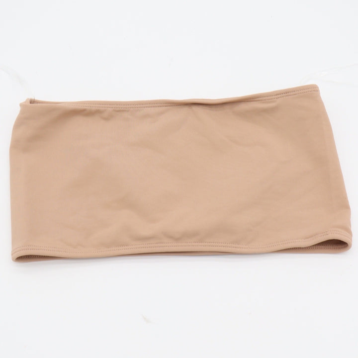 Dynamic Tube Top Women's S Tan Strapless Stretch Excellent
