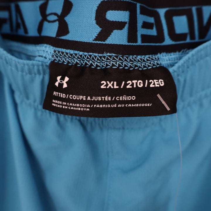 Under Armour Mens Vanish Woven 6in Shorts Blue 2XL NEW
