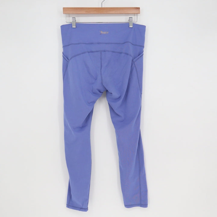 Juicy Couture Sport Womens XL Blue High Waisted Pockets Leggings