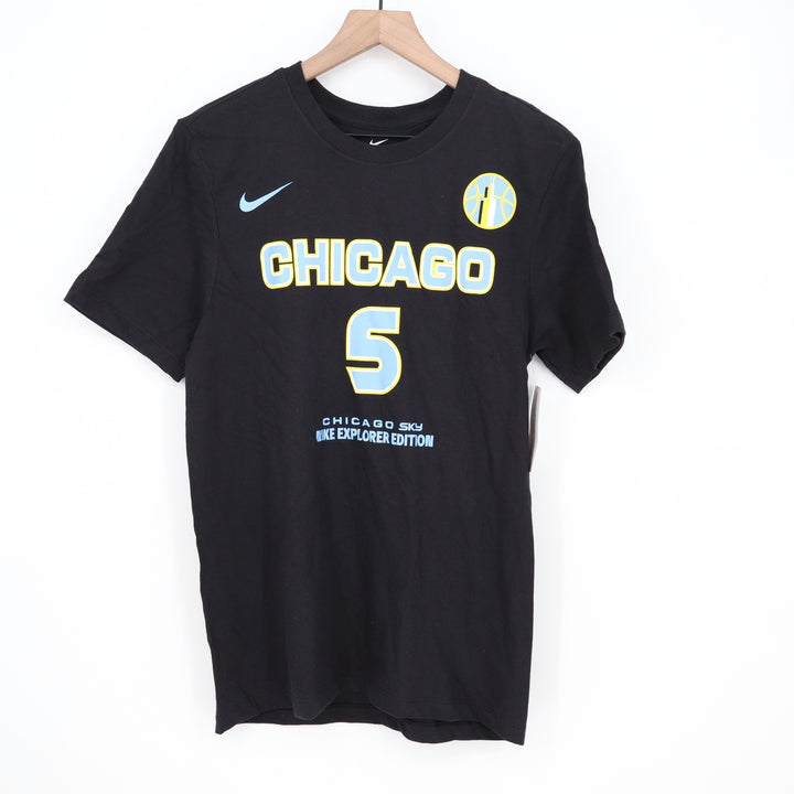 Nike Chicago Sky Angel Reese 5 Explorer Edition Mens Small Black T-Shirt