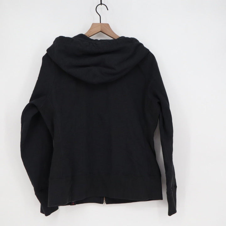 American Giant Classic Full Zip Hoodie Black 100% Cotton Made in USA W1-1A-1R L