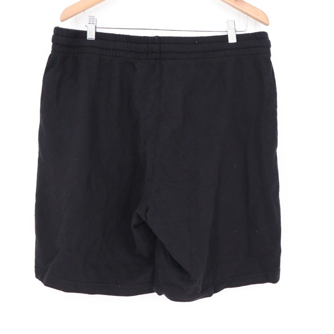 American Giant Black Cotton Sweat Shorts Mens XL Made in USA Casual Lounge