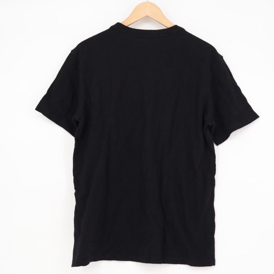 American Giant Black Cotton T Shirt Crew Neck Basic Made in USA Mens Size M