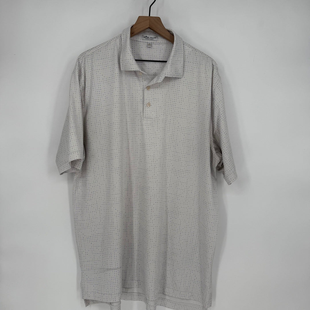 Peter Millar Summer Comfort Polo Shirt XL Mens Golf Tennis Casual Short Sleeve
