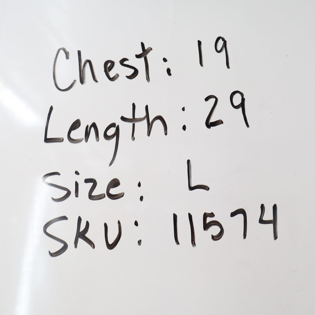 Muji Mens Long Sleeve Cotton Button Down Shirt Off White Size L