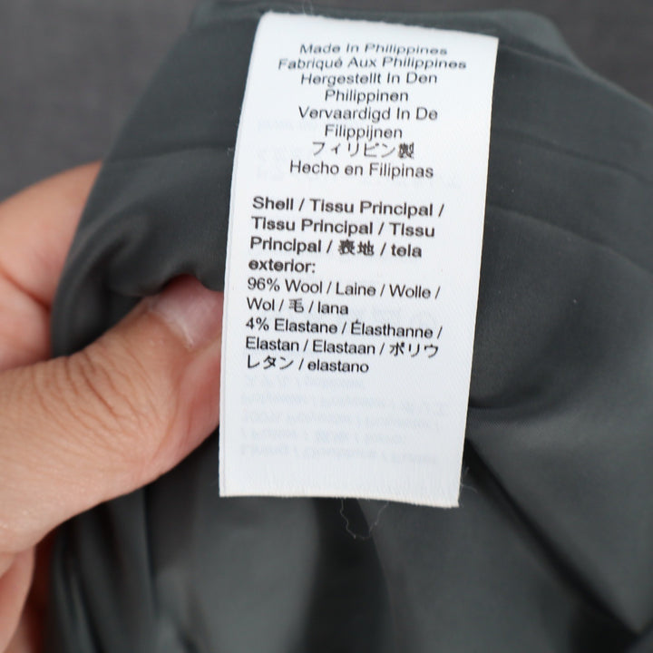 J.Crew Italian Stretch Wool Tollegno 1900 Gray Sheath Dress Size 18 SSA 106