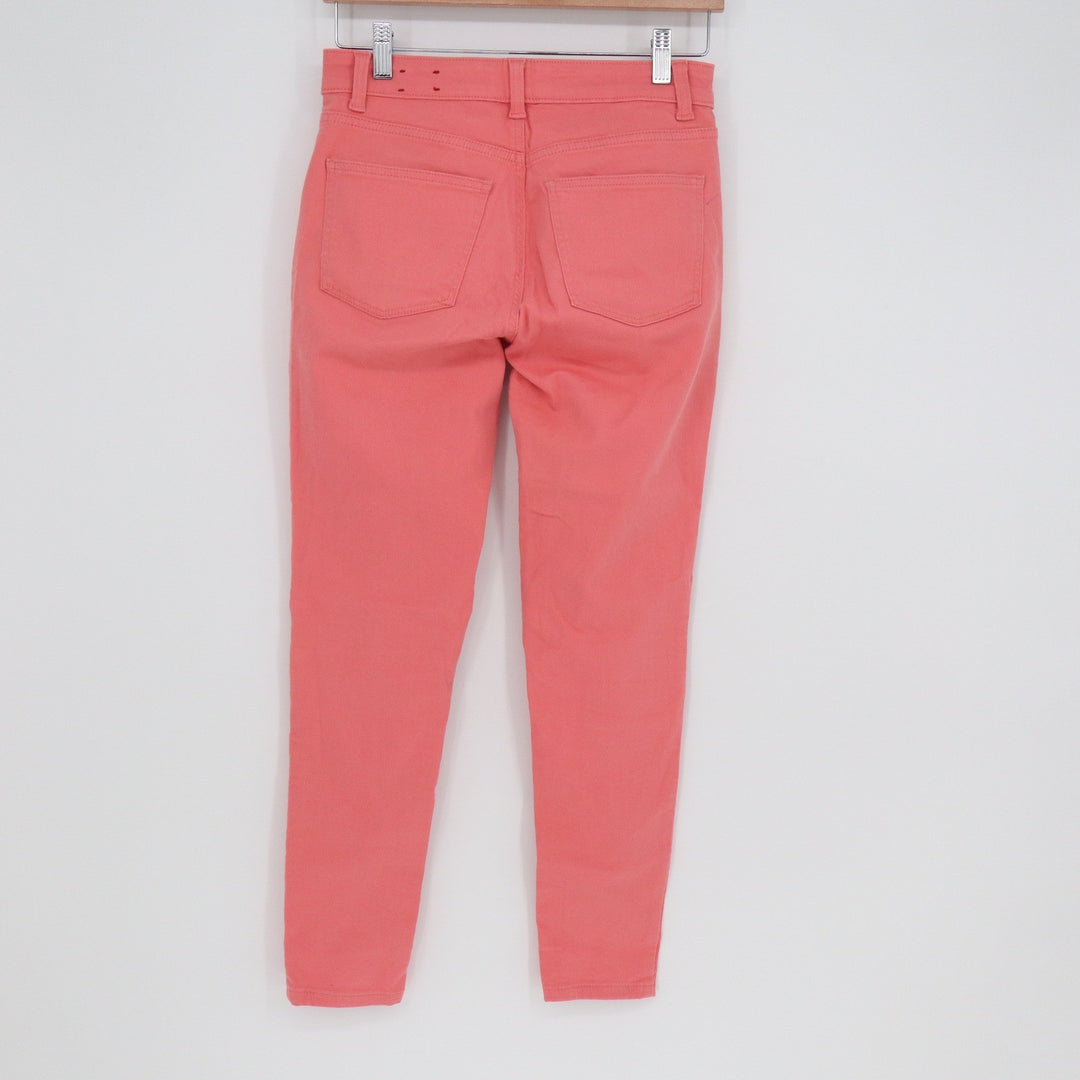 Talbots Simply Flattering Collection Coral Pink Slim Pants Womens 2P