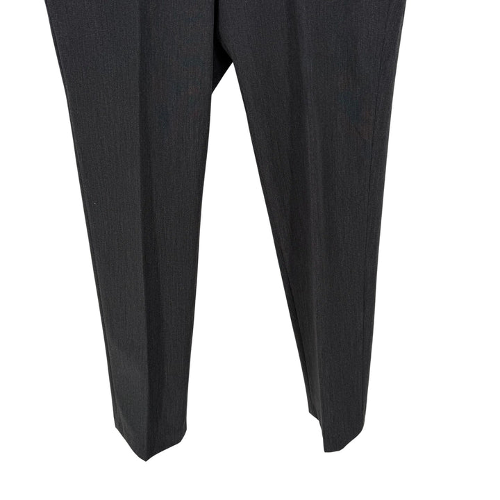 Van Heusen Mens Straight Flex Pants Charcoal Gray 34x30 Dress Pants