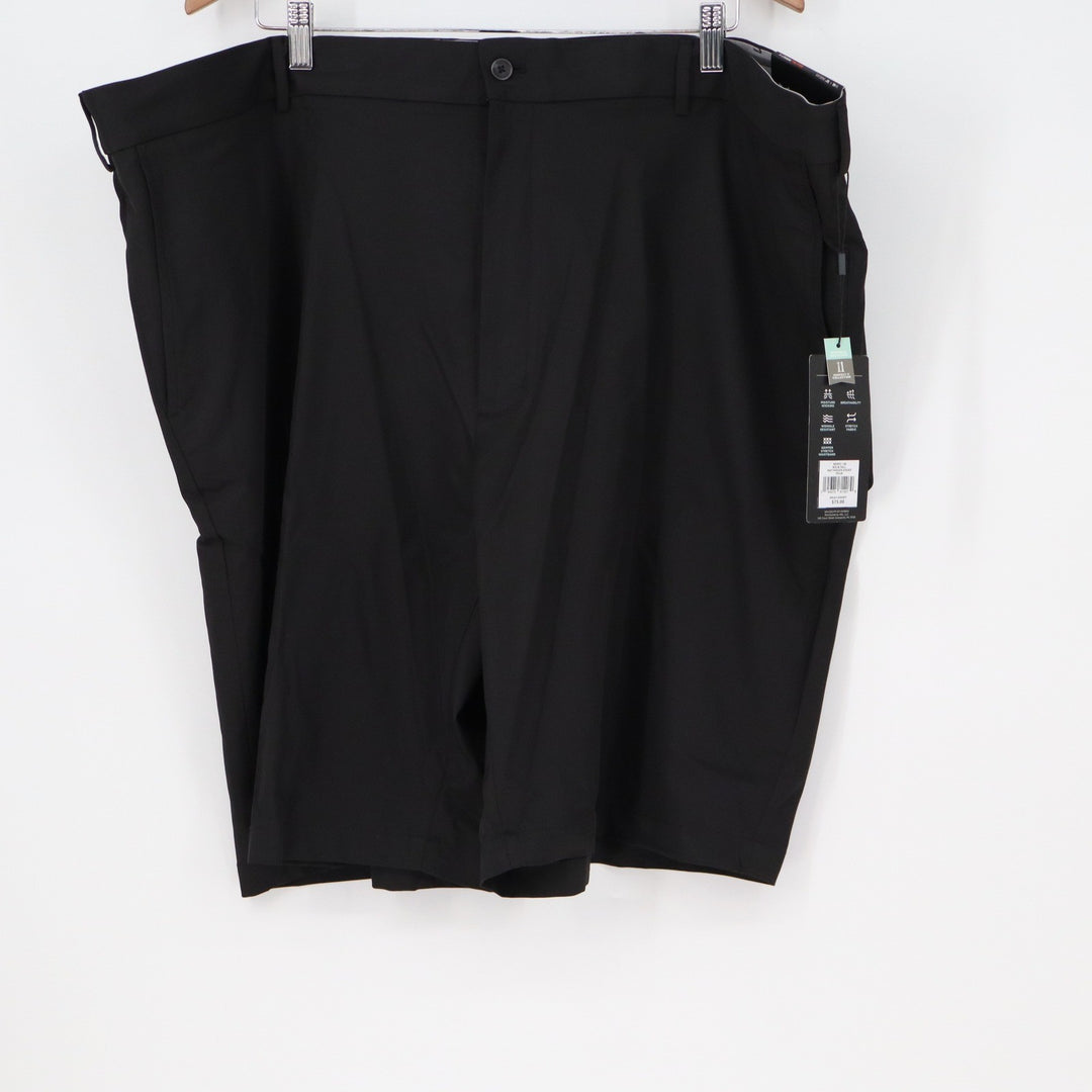 Walter Hagen Mens 48 Black Perfect 11 Golf Shorts Big & Tall