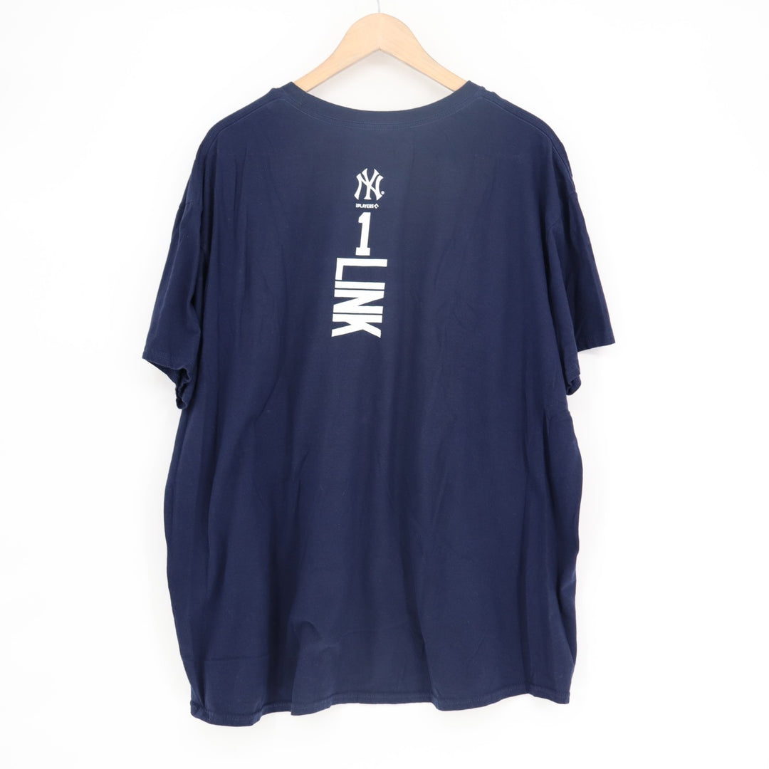 New York Yankees MLB T-Shirt Mens XL Navy Blue Fanatics Short Sleeve Crew Neck