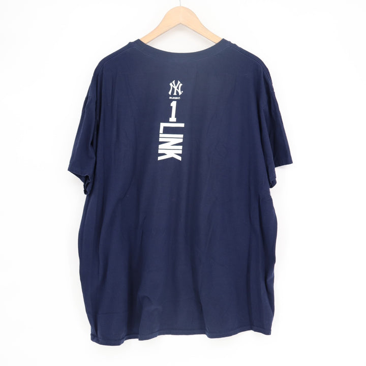New York Yankees MLB T-Shirt Mens XL Navy Blue Fanatics Short Sleeve Crew Neck