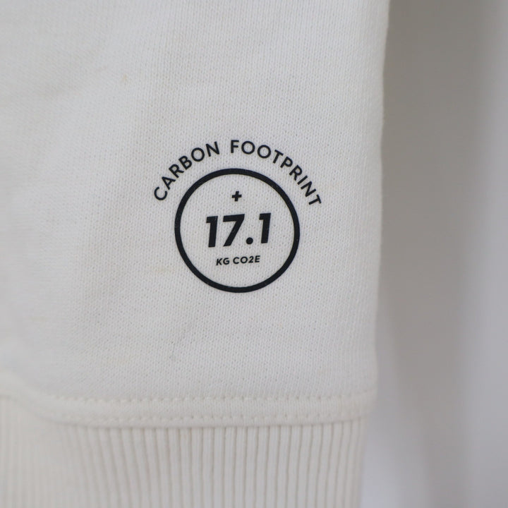 Allbirds Womens R&R Sweatshirt Cream White Organic Cotton Hemp XS