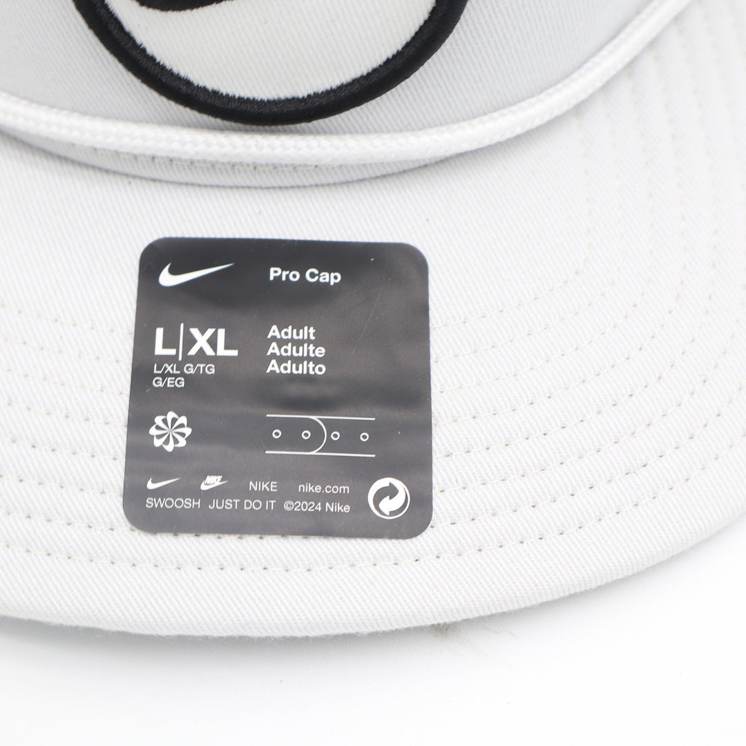 Nike Pro Cap White Rope Snapback Hat L/XL