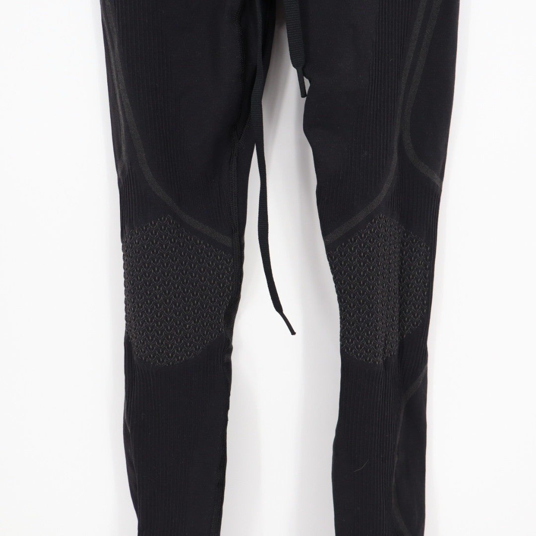 Gymshark Black Ribbed Seamless Leggings Activewear Athleisure Size S