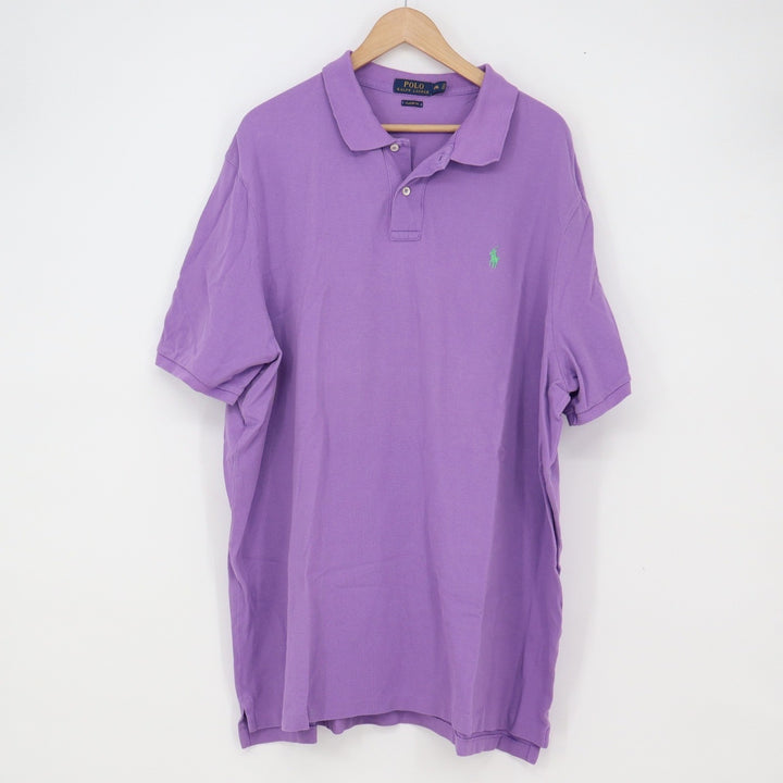 Polo Ralph Lauren Polo Mens XXL Classic Fit Purple Short Sleeve Pony Excellent