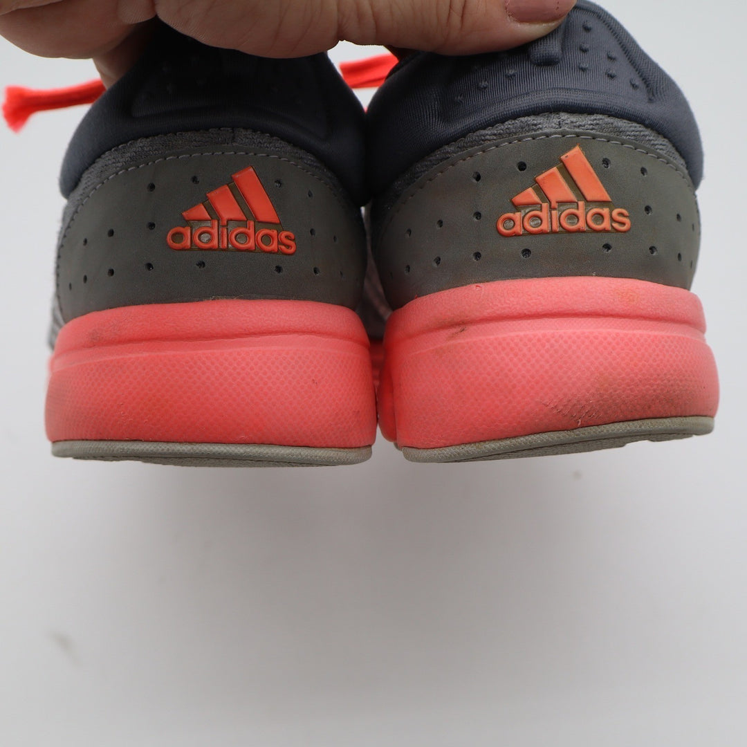 Adidas Climacool Women Running Shoes Grey Orange Pink G97196 Low Top Sneakers 10
