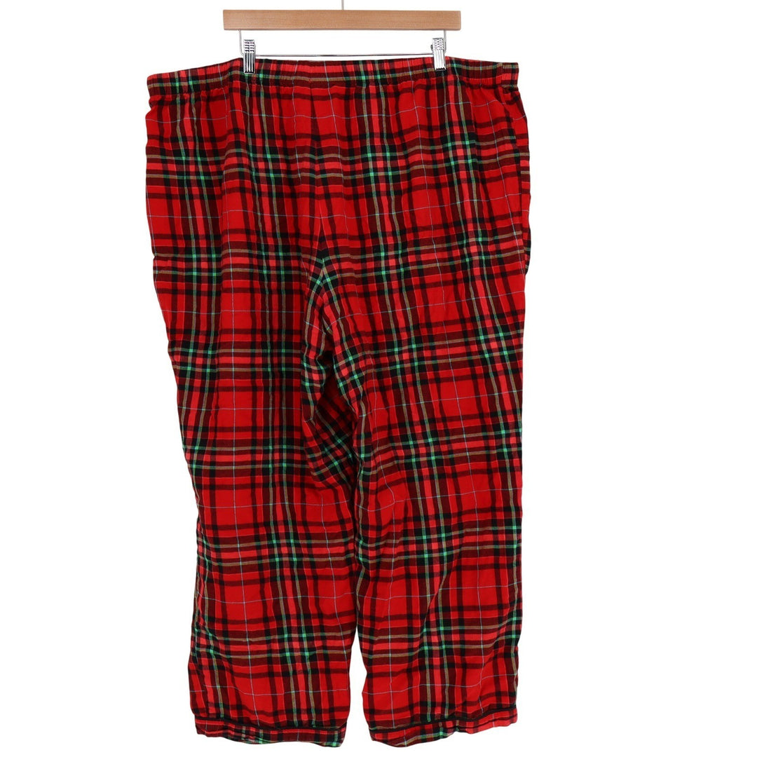 Wondershop Target Womens 2X Pajama Pants Red Green Plaid Cotton Sleepwear