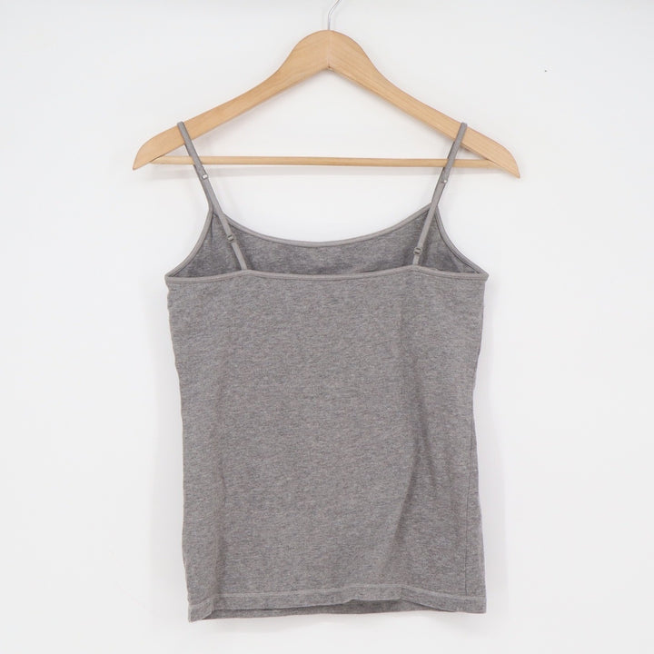 Aeropostale Camisole Womens L Shelf Bra Cami Grey Adjustable Straps Excellent