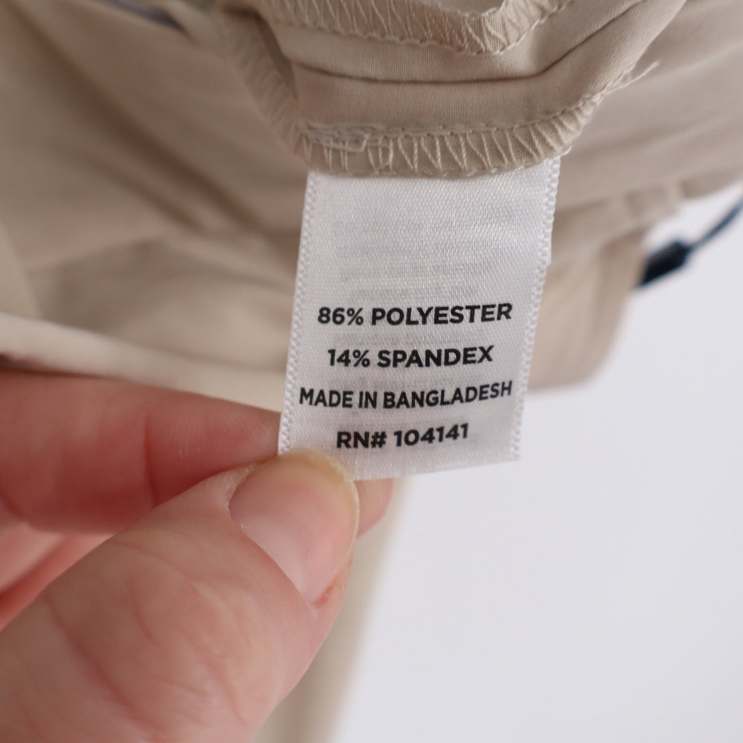 Walter Hagen P11 Performance Golf Pants Mens 42x36 Light Khaki Stretch New