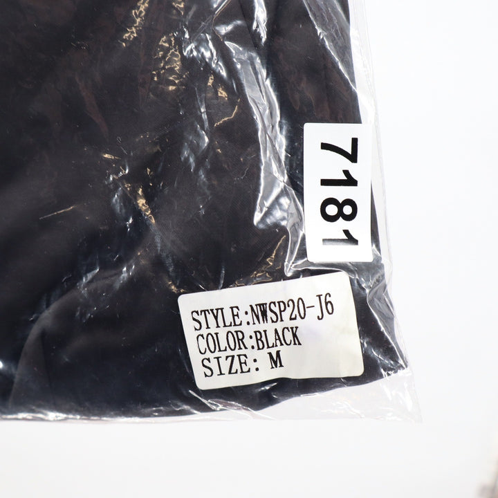 Naked Wardrobe The Statement Black Cropped Garter Blazer Size M