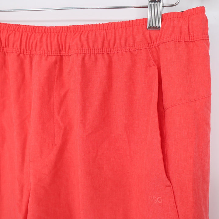 DSG Mens 8" Agility Short Cabana Coral Heather Orange Pink Medium