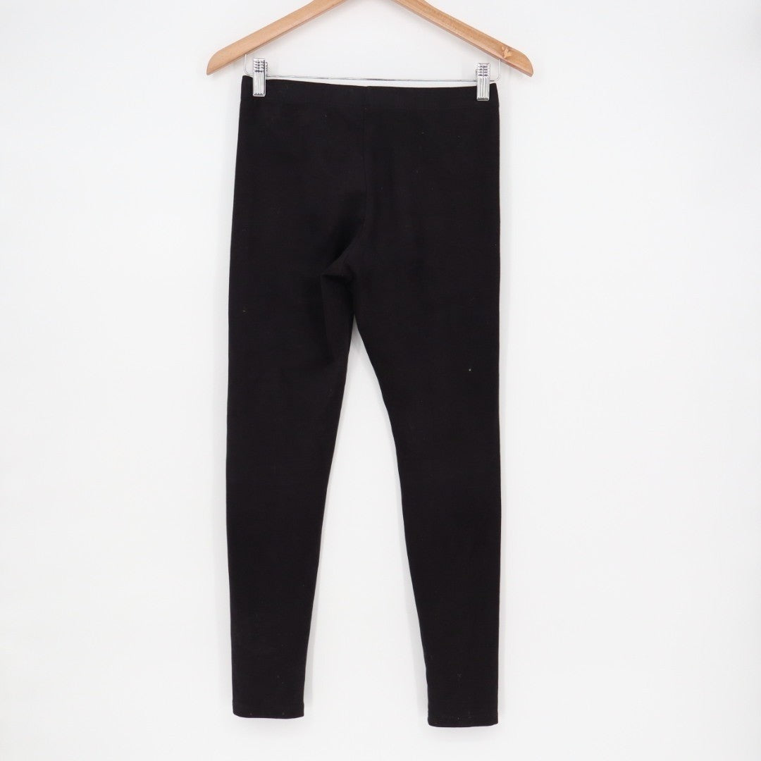 David Lerner New York Leggings Womens Small Black Stretch Yoga Running Pull On