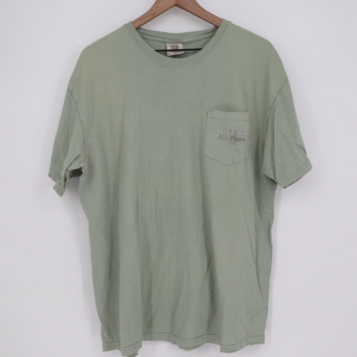 Comfort Colors Pi Beta Phi 2021 T Shirt XL Green Short Sleeve Pocket Tee