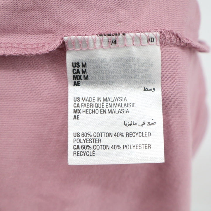 Charter Club Intimates Pajama Top Womens M Blush Cotton Long-Sleeve Crew Neck