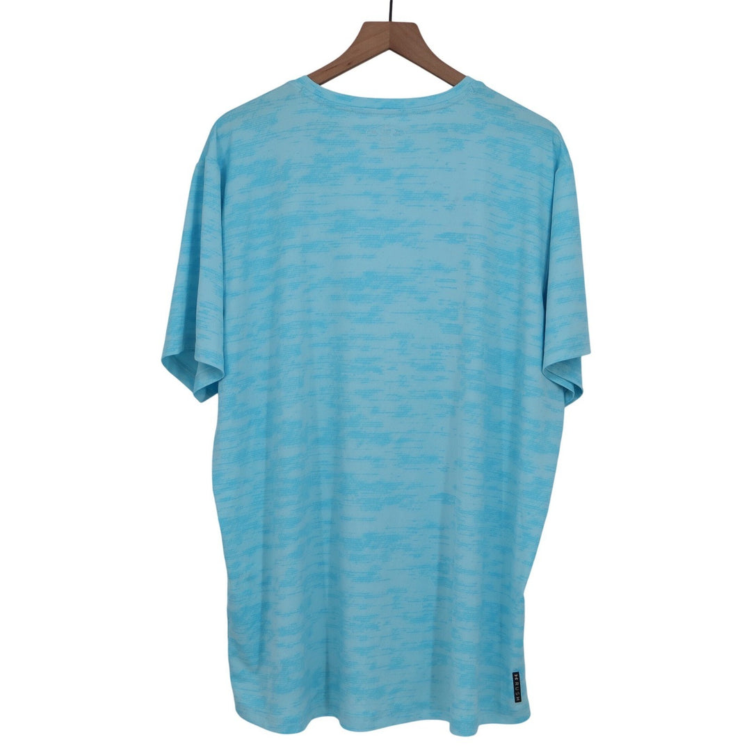 Under Armour Mens Vanish Energy Printed SS T-Shirt Blue 2XL