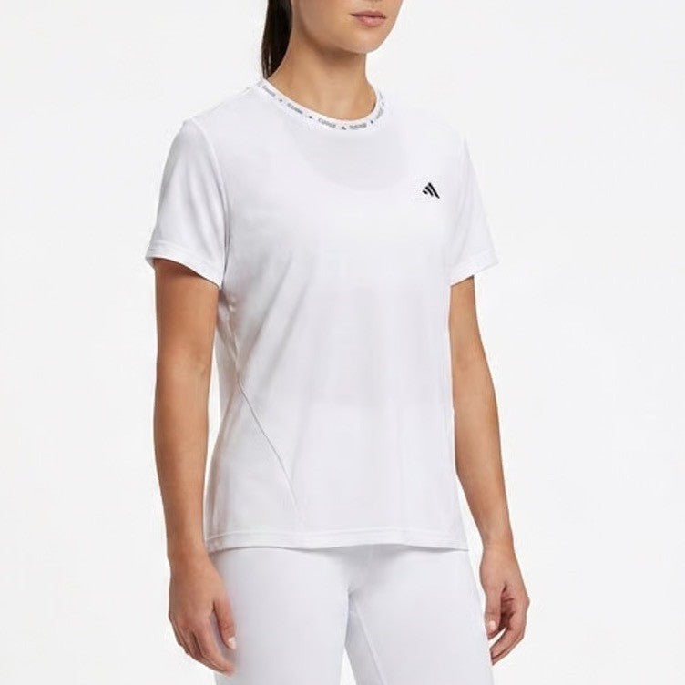 Adidas Womens Training Designed for Training Tee White IX9431 Size XL NWT